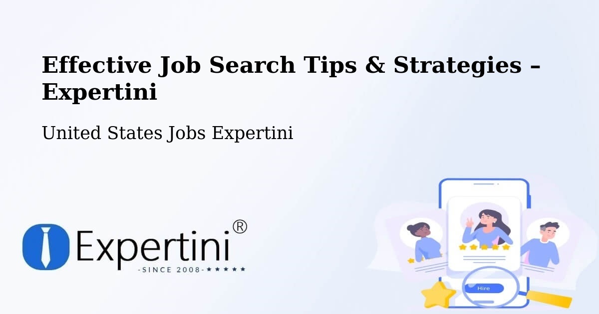 Job Search Tips & Strategies for Job Seekers – North Pole - North Pole, United States Jobs Expertini