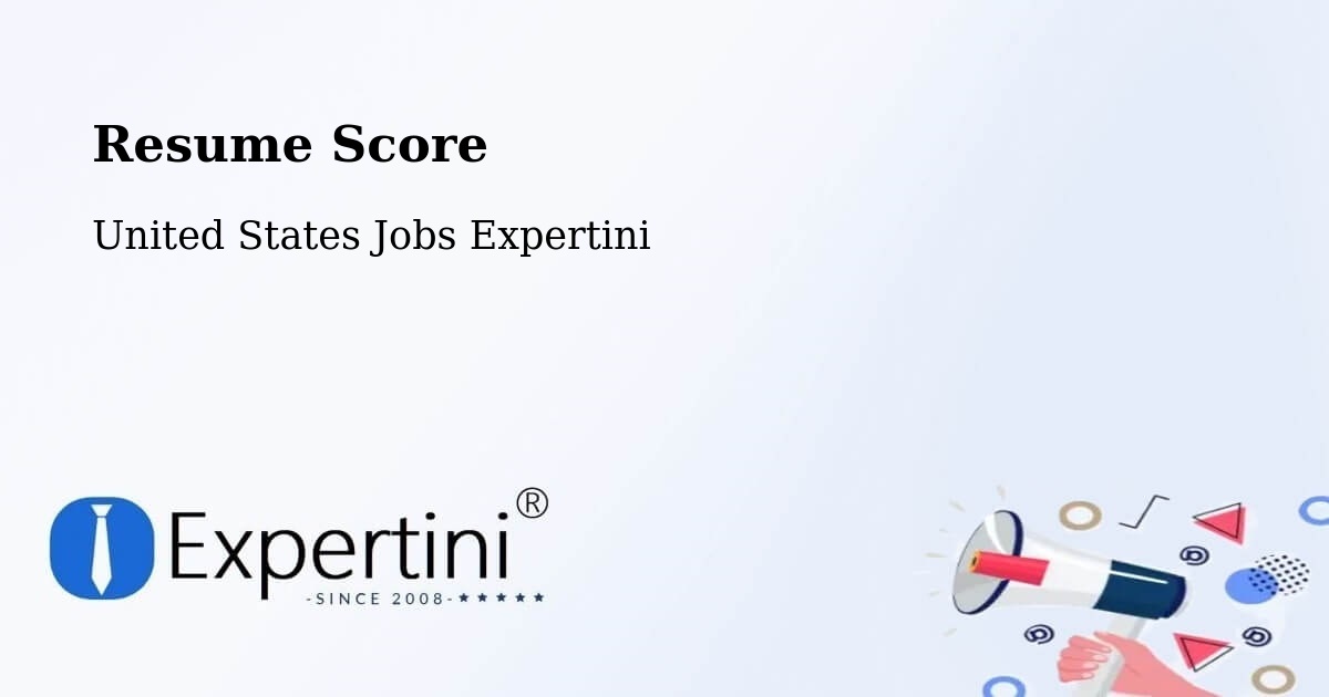 Resume Score & Job Description Match Tool – North Pole - United States Jobs Expertini
